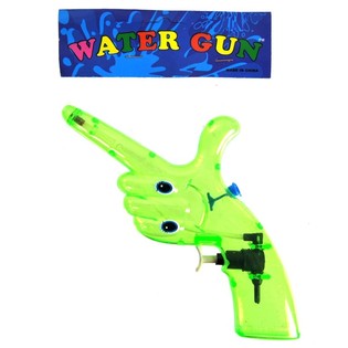 WATERPISTOOL HAND GROEN 22 CM. (12st.)