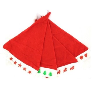 ASSORTIE PAKKET LICHTGEVENDE KERSTMUTSEN (12st.)