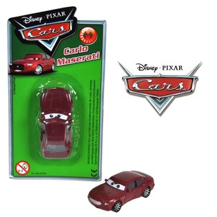 DISNEY CARS CARLO MASERATI AUTO OP KAART (12st.)