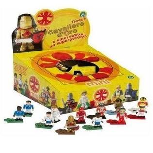 GIOCHI PREZIOSI CAVALIERE D'ORO BOUWSTEEN POPPETJES (24st.)
