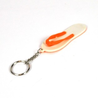 ORANJE SLIPPER SLEUTELHANGER (100st.)