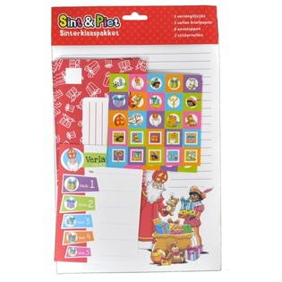 14-DELIG SINTERKLAAS VERLANGLIJST PAKKET (12st.)