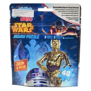 STAR WARS PUZZEL IN BLINDBAG 22 X 14 CM. (8st.)