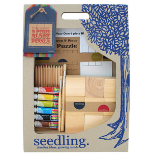 SEEDLING PAKKET - ONTWERP JE EIGEN 9 STUKS BLOKKENPUZZEL