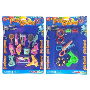 FUN GALORE SPEELSET VOOR MEISJES OP KAART 30CM. (12st.)