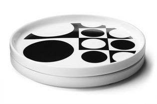 MENU - VERNER PANTON -  SIDE PLATE BORDEN SET VAN 2 STUKS, 17.5 CM. (1set.)