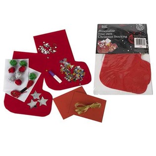 MAAK JE EIGEN KERST SOK (6st.)