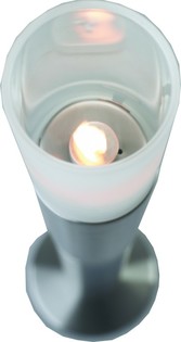 PATENT - OLIELAMP SLIMLINE 18.5 CM. (1st.)