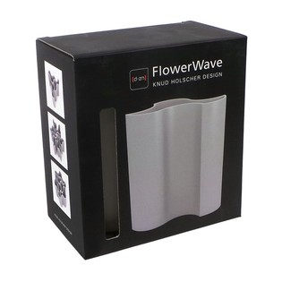 D-ZN - BLOEMENVAAS FLOWERWAVE - WIT (1st.)