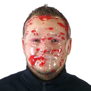 BEBLOED GEZICHT MASKER (12st.)