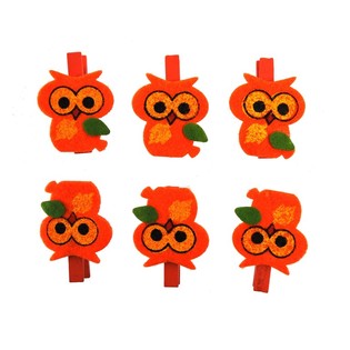6-DELIGE DECORATIE KNIJPERS - MODEL: UIL (24sets.)