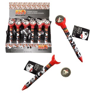HELLO KITTY - 2 IN 1 STUITERBAL & BALPEN - ROOD (24st.)