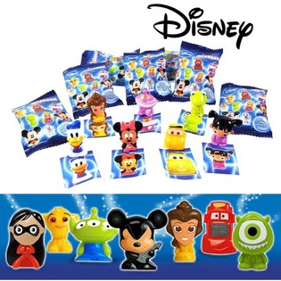 ***SPOTGOEDKOOP*** - DISNEY WIKKEEZZ FIGUURTJES + STICKER IN BLINDBAG (300st.)
