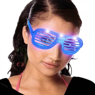 SHUTTER SHADES BRILLEN MET VERLICHTING (24st.)