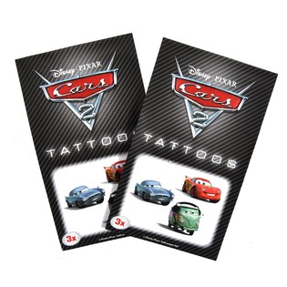 3-DELIGE DISNEY TATTOO'S - MODEL: CARS 2 (50st.)