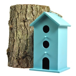 DECORATIE VOGELHUISJE (4st.)