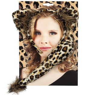 LUIPAARD SET - DIADEEM EN STAART (6st.)