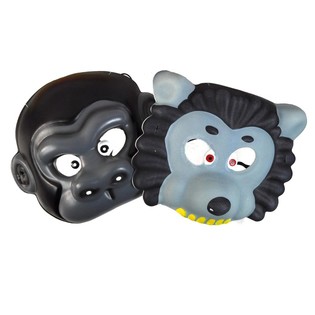 ASSORTIE FOAM DIEREN MASKERS (3st.)