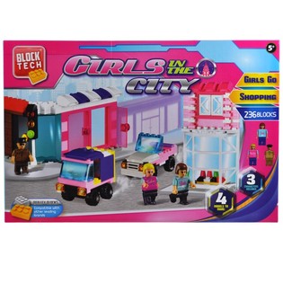 GROTE BRICKS BOUWSTENEN GIRLS IN THE CITY SET - 236 DELEN (2st.)