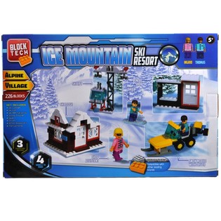GROTE BRICKS BOUWSTENEN ICE MOUNTAIN SET - 226 DELEN (1st.)