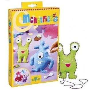 MONSTRIES 2 - DUBBELZIJDIGE MONSTER POPPETJES MAKEN (6st.)