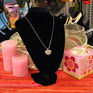 HALSKETTING SIERADEN DISPLAY 29 CM. (2st)