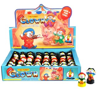 CLOWN PUNTENSLIJPER IN DISPLAY (48st.)