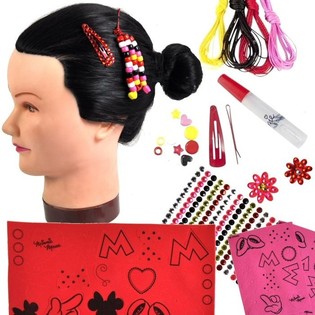 DISNEY MINNIE MOUSE HAAR ACCESSOIRES (12st.)