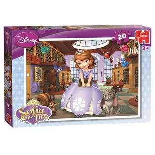 JUMBO DISNEY PUZZEL SOFIA THE FIRST IN DE BIBLIOTHEEK 20 STUKJES (5st.)