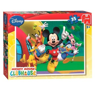 JUMBO DISNEY PUZZEL MICKEY MOUSE CLUBHOUSE SPRINGEN 35 STUKJES (3st.)