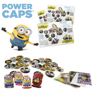 MINIONS POWER CAPS FUN PACK SCHIJVENSCHIETERS IN BLINDBAG (100st.)