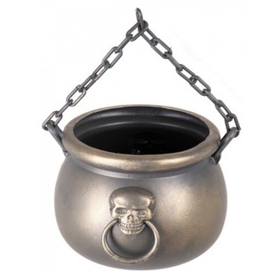 HEKSENKETEL MET DOODSHOOFD (2st.)