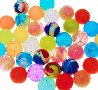 ASSORTIE STUITERBALLEN 2 CM. (100st.)