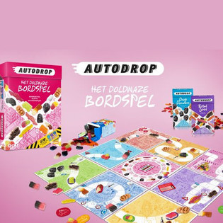 ***AANRADER*** AUTODROPSPEL - HET DOLDWAZE BORDSPEL (2st.)