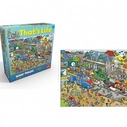 That&rsquo;s Life Puzzel - Train Station, 1000 stukjes (1st.)