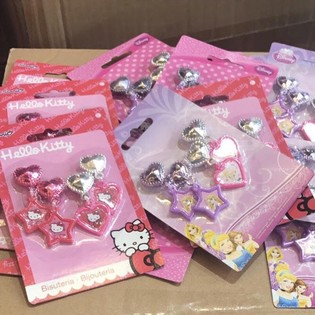 DISNEY 2-DELIGE KINDER OORBELLEN SETS (48st.)