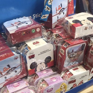 DISNEY MIX STICKERS IN DISPENSER (48st.)
