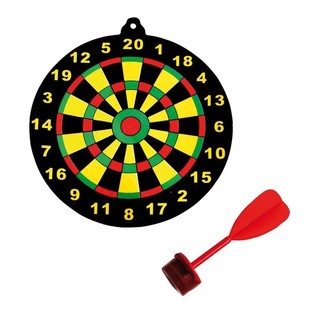 GRABBELTON DARTBOARD MET ZUIGNAP DARTPIJL (48st.)