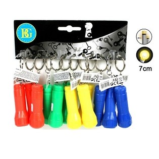 LED ZAKLAMP AAN SLEUTELHANGER (12st.)