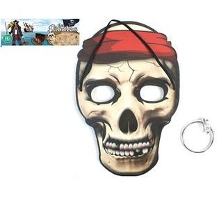 PIRATEN MASKER MET OORBEL (24st.)