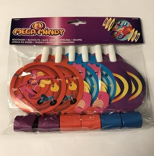 6 Stuks MEGA MINDY ROLTONG  TOETERS (12st.)