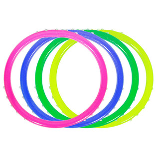  4 Stuks UITDEEL ARMBANDJES MET FELLE KLEUREN (12st.) 