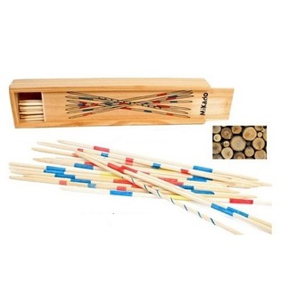 MIKADO SPEL IN HOUTEN DOOS (24st.)