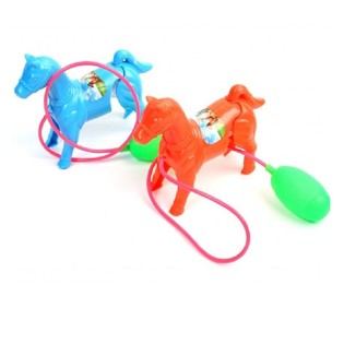 LOPEND PAARD MET HANDPOMP (24st.)