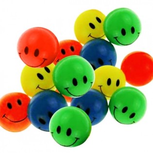 KLEURRIJKE STUITERBALLEN 3.8 CM. (60st.)