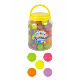 GLOW IN THE DARK STUITERBALLEN  &Oslash;3.3 CM. IN POT (72st.)