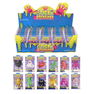 PLAKKERIGE ENGE FIGUREN IN DISPLAY (60st.)