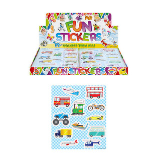 FUN STICKERS – MODEL: VOERTUIGEN (120st.)