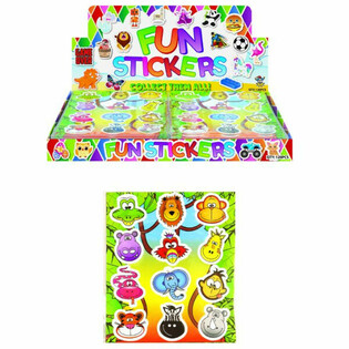 FUN STICKERS – MODEL: JUNGLE DIEREN (120st.)