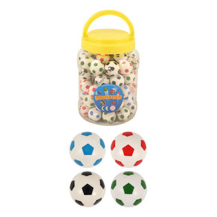 VOETBAL STUITERBALLEN &Oslash;3.3 CM. IN POT (72st.)